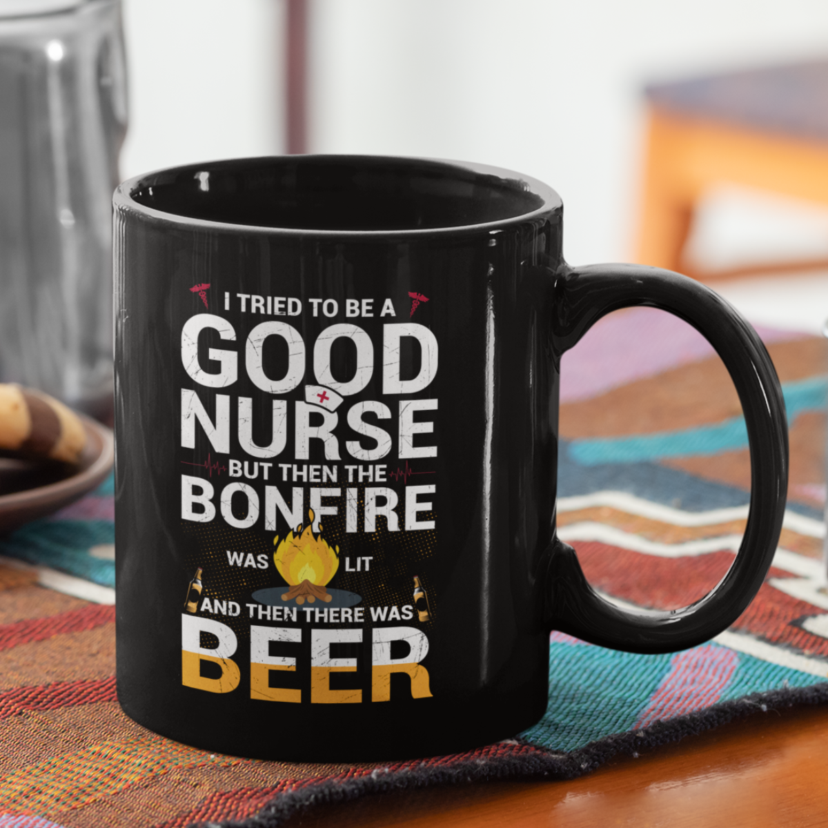 I Tried To Be A Good Nurse-Bonfire-Beer