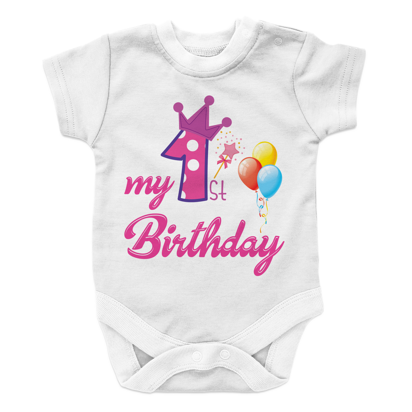 My First Birthday - GIRL - LIGHT