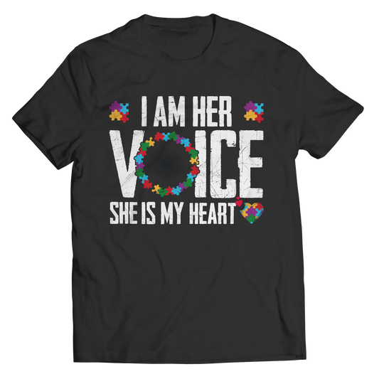 I Am His Voice He is My Heart - Autism Awareness