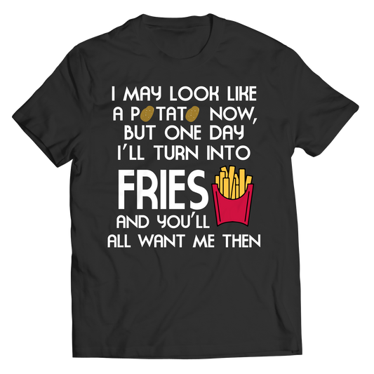 POTATO INTO FRIES