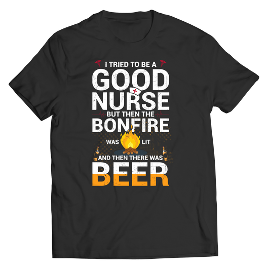 I Tried To Be A Good Nurse-Bonfire-Beer