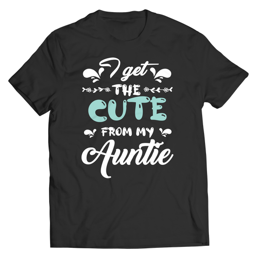 I Get The Cute From My Auntie (Black)